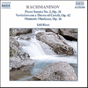 Rachmaninov Sergej - Piano Sonata 2 i gruppen Externt_Lager / Naxoslager hos Bengans Skivbutik AB (647992)