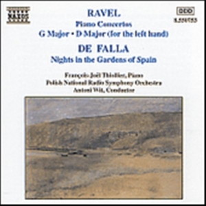 Ravel/Falla - Piano Concertos i gruppen Externt_Lager / Naxoslager hos Bengans Skivbutik AB (648021)