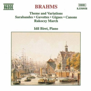 Brahms Johannes - Theme & Vars i gruppen VI TIPSAR / CD Naxos Rea hos Bengans Skivbutik AB (648037)