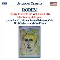 Rorem - Concerto For Violin & Cello i gruppen Externt_Lager / Naxoslager hos Bengans Skivbutik AB (648626)
