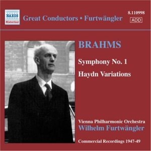 Brahms: Furtwängler - Symphony No.1 i gruppen Externt_Lager / Naxoslager hos Bengans Skivbutik AB (648769)