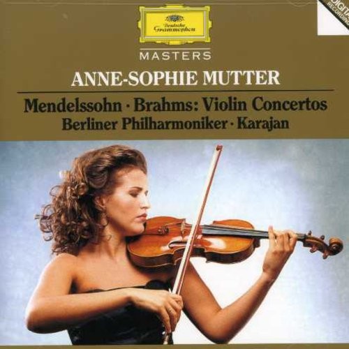 Mendelssohn/Brahms - Violinkonserter i gruppen CD / Klassiskt hos Bengans Skivbutik AB (649361)