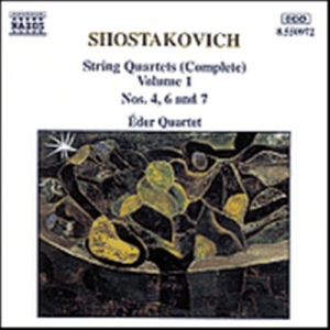 Shostakovich Dmitry - String Quartets 4, 6 & 7 i gruppen Externt_Lager / Naxoslager hos Bengans Skivbutik AB (649489)