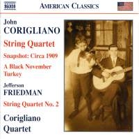 Corigliano: Corigliano Quartet - String Quartets i gruppen Externt_Lager / Naxoslager hos Bengans Skivbutik AB (650007)