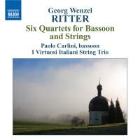 Ritter - Six Quartets For Bassoon And String i gruppen Externt_Lager / Naxoslager hos Bengans Skivbutik AB (650041)