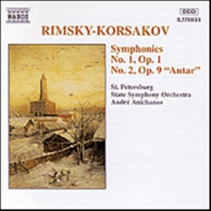 Rimsky-Korsakov Nikolay - Symphonies 1 & 2 i gruppen Externt_Lager / Naxoslager hos Bengans Skivbutik AB (650381)