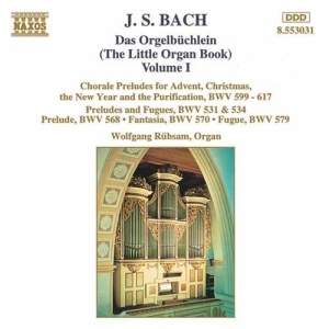 Bach Johann Sebastian - Little Organ Book Vol 1 i gruppen Externt_Lager / Naxoslager hos Bengans Skivbutik AB (650397)