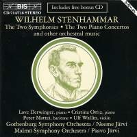 Stenhammar Wilhelm - Symphony 1/2 & Piano Concerto i gruppen Externt_Lager / Naxoslager hos Bengans Skivbutik AB (650477)