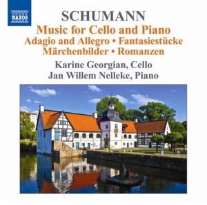 Schumann - Music For Cello And Piano i gruppen Externt_Lager / Naxoslager hos Bengans Skivbutik AB (650593)