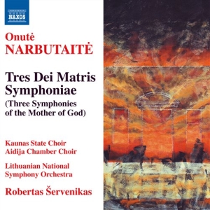 Narbutaite - Three Marian Symphonies i gruppen Externt_Lager / Naxoslager hos Bengans Skivbutik AB (650814)