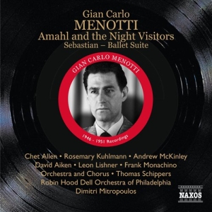 Menotti - Amahl And The Night Visitors i gruppen Externt_Lager / Naxoslager hos Bengans Skivbutik AB (650833)