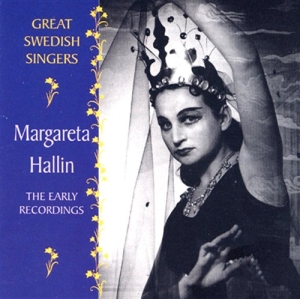 Hallin Margareta - Great Swedish Singers i gruppen Externt_Lager / Naxoslager hos Bengans Skivbutik AB (651098)