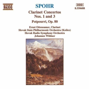 Spohr Louis - Clarinet Concertos 1 & 3 i gruppen Externt_Lager / Naxoslager hos Bengans Skivbutik AB (651376)
