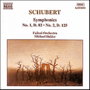 Schubert Franz - Symphonies 1 & 2 i gruppen Externt_Lager / Naxoslager hos Bengans Skivbutik AB (651377)