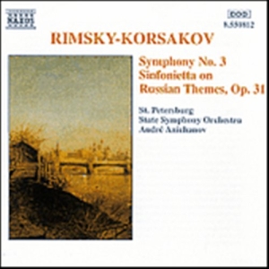 Rimsky-Korsakov Nikolay - Symphony No 3 i gruppen Externt_Lager / Naxoslager hos Bengans Skivbutik AB (651381)