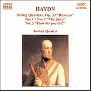 Haydn Joseph - String Quartets Op 33 Russian i gruppen Externt_Lager / Naxoslager hos Bengans Skivbutik AB (651391)