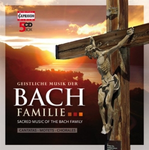 Bach - Sacred Music Of The Bach  Family i gruppen Externt_Lager / Naxoslager hos Bengans Skivbutik AB (651844)