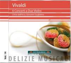 Vivaldi - 6 Concerti A Due Violini i gruppen Externt_Lager / Naxoslager hos Bengans Skivbutik AB (651860)