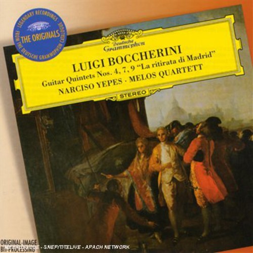 Boccherini - Gitarrkvintetter i gruppen CD / Klassiskt hos Bengans Skivbutik AB (652394)