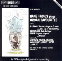 Various - Hans Fagius Plays Organ Favour i gruppen Externt_Lager / Naxoslager hos Bengans Skivbutik AB (652434)