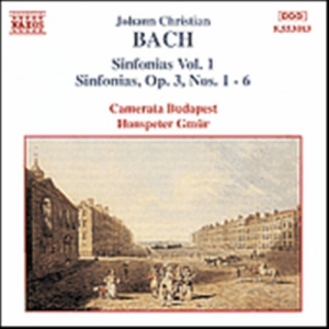 Bach Johann Christian - Sinfonias Vol 1 i gruppen Externt_Lager / Naxoslager hos Bengans Skivbutik AB (653484)