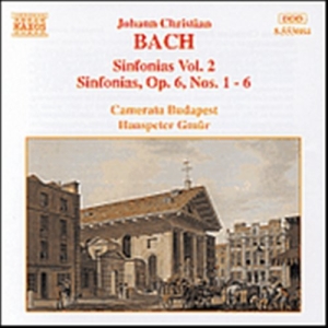 Bach Johann Christian - Sinfonias Vol 2 i gruppen Externt_Lager / Naxoslager hos Bengans Skivbutik AB (653587)