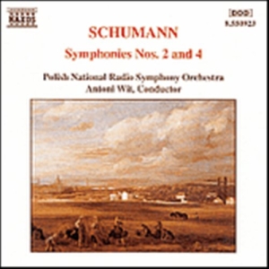 Schumann Robert - Symphony Nos 2 & 4 i gruppen Externt_Lager / Naxoslager hos Bengans Skivbutik AB (653588)