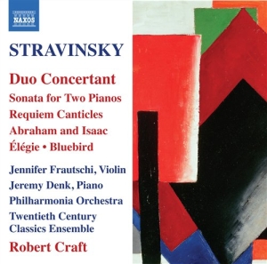 Stravinsky - Duo Concertante i gruppen Externt_Lager / Naxoslager hos Bengans Skivbutik AB (654522)