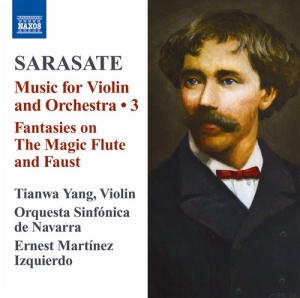 Sarasate - Works For Violin And Orchestra Vol i gruppen Externt_Lager / Naxoslager hos Bengans Skivbutik AB (654531)