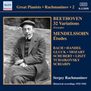 Sergei Rachmaninov - Victor Recordings 1925-1942 i gruppen Externt_Lager / Naxoslager hos Bengans Skivbutik AB (654540)