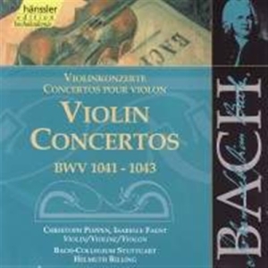 Bach Johann Sebastian - Violin Concertos Bwv 1041-1043 i gruppen Externt_Lager / Naxoslager hos Bengans Skivbutik AB (654790)