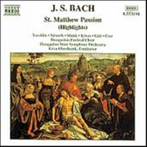 Bach Johann Sebastian - St Matthews Passion Hl i gruppen Externt_Lager / Naxoslager hos Bengans Skivbutik AB (655218)
