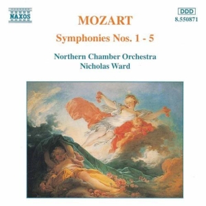 Mozart Wolfgang Amadeus - Symphony Nos 1-5 i gruppen Externt_Lager / Naxoslager hos Bengans Skivbutik AB (655228)