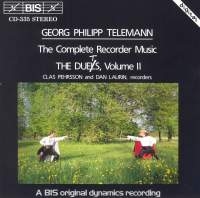 Telemann Georg Philipp - Complete Recorder Music Vol 2 i gruppen Externt_Lager / Naxoslager hos Bengans Skivbutik AB (655863)