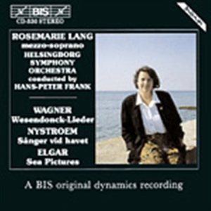 Wagner Richard - Wesendonck Lieder /Elgar i gruppen Externt_Lager / Naxoslager hos Bengans Skivbutik AB (655864)