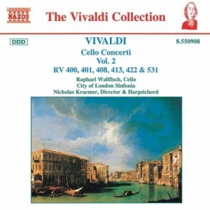 Vivaldi Antonio - Cello Concertos Vol 2 i gruppen Externt_Lager / Naxoslager hos Bengans Skivbutik AB (656045)