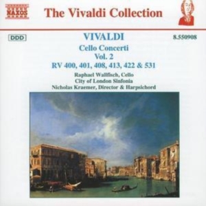 Vivaldi Antonio - Cello Concertos Vol 2 i gruppen Externt_Lager / Naxoslager hos Bengans Skivbutik AB (656045)