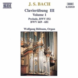 Bach Johann Sebastian - Clavierubung Iii Vol 1 i gruppen Externt_Lager / Naxoslager hos Bengans Skivbutik AB (656048)