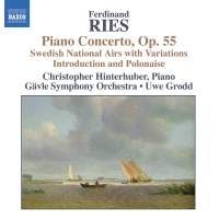 Ries - Piano Concerto No.2 i gruppen Externt_Lager / Naxoslager hos Bengans Skivbutik AB (656596)