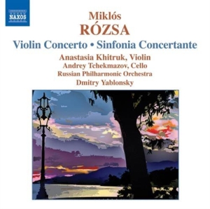 Rozsa - Violin Concerto i gruppen Externt_Lager / Naxoslager hos Bengans Skivbutik AB (656607)