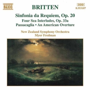 Britten Benjamin - Sinfonia Da Requiem i gruppen Externt_Lager / Naxoslager hos Bengans Skivbutik AB (657762)