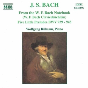 Bach Johann Sebastian - From The Wf Bach Notebook i gruppen Externt_Lager / Naxoslager hos Bengans Skivbutik AB (657764)