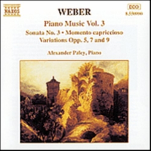 Weber Carl Maria Von - Piano Music Vol 3 i gruppen CD / Klassiskt hos Bengans Skivbutik AB (657775)