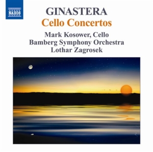 Ginastera - Cello Concertos i gruppen Externt_Lager / Naxoslager hos Bengans Skivbutik AB (657791)