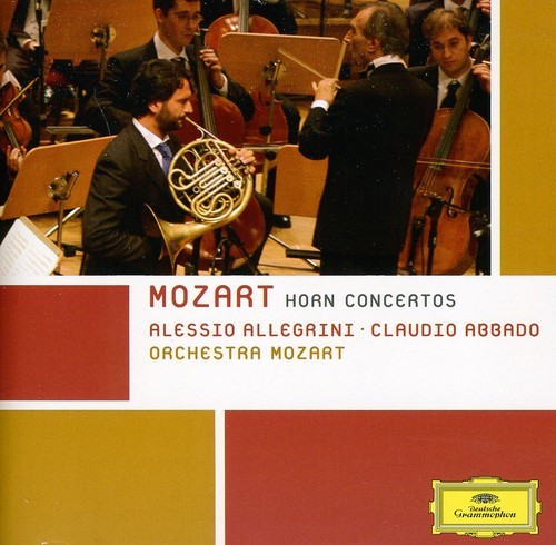 Mozart - Hornkonsert 1-4 i gruppen CD / Klassiskt hos Bengans Skivbutik AB (658268)