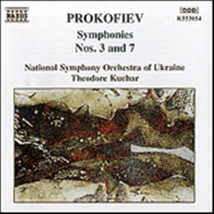 Prokofiev Sergey - Symphonies 3 & 7 i gruppen Externt_Lager / Naxoslager hos Bengans Skivbutik AB (658837)