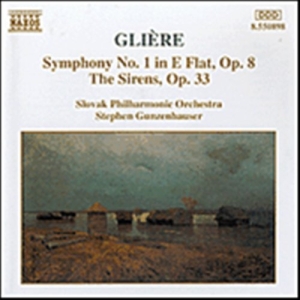 Gliere Reinhold - Symphony No 1 Op 8 i gruppen Externt_Lager / Naxoslager hos Bengans Skivbutik AB (658839)