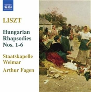 Liszt - Hungarian Rhapsodies Nos. 1-6 i gruppen VI TIPSAR / Lagerrea / CD REA / CD Klassisk hos Bengans Skivbutik AB (658889)