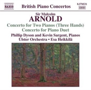 Arnold - Concerto For 2 Pianos i gruppen Externt_Lager / Naxoslager hos Bengans Skivbutik AB (658948)