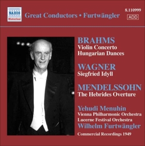 Brahms - Violin Concerto i gruppen Externt_Lager / Naxoslager hos Bengans Skivbutik AB (658949)